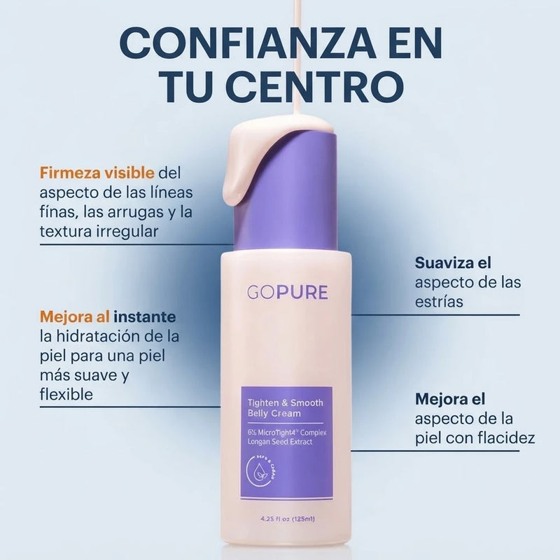 Crema Reafirmante Antiestrias para Abdomen