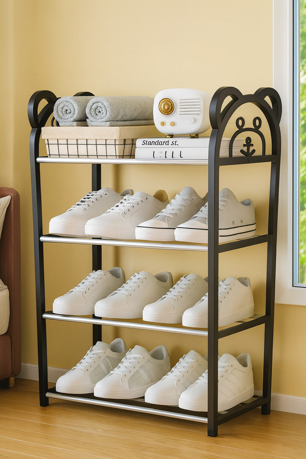 ORGANIZADOR DE ZAPATO - 4 NIVELES